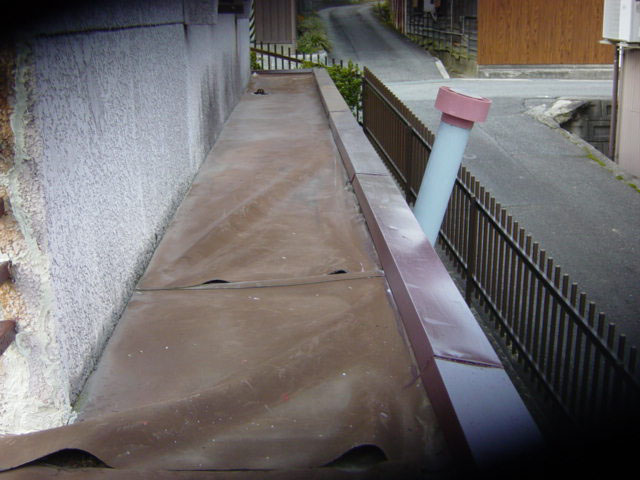 施工例(一般住宅のベランダ)